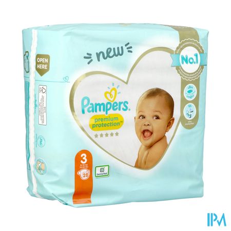 Pampers Premium Protection Carry Pack S3 28