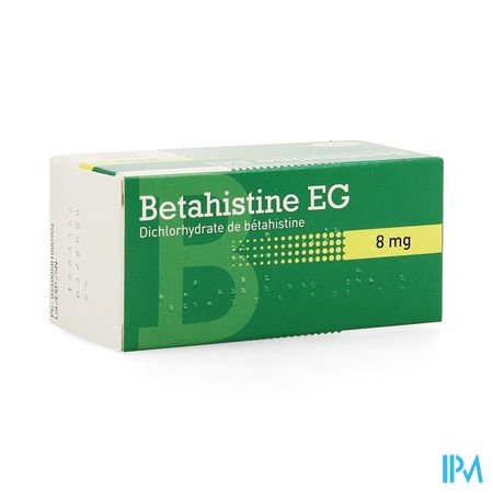 Betahistine EG         Tabl 100X8Mg