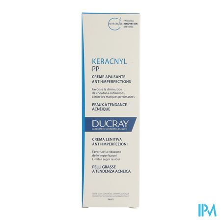 Ducray Keracnyl Pp Creme Apaisant A/imperf. 30ml 5