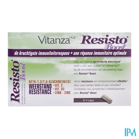 Vitanza Hq Resisto Boost Blister V-caps 9x450mg 1