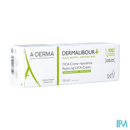 Aderma Dermalibour+ Cica Creme Herstellend 100ml