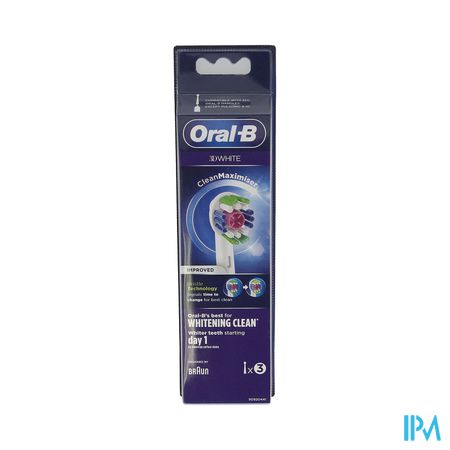 Oral-b Refill Eb18-3 3d White 3