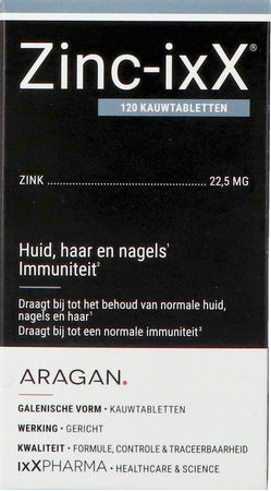Zinc-ixx Tabl 120 Nf 12
