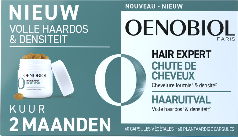 Oenobiol Hair Expert Haaruitval Caps 60x2 1