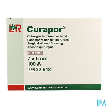 Curapor Verb Chirurg. Steriel 7cmx 5cm 100 32912 8