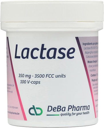 Lactase 350mg V-caps 100 Deba 3