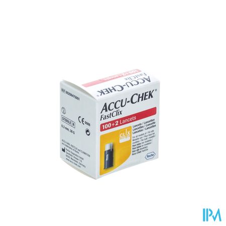 Accu Chek Mobile Fastclix Lancets 17x6 5208475001