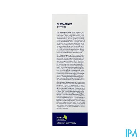 Dermasence Solvinea Med Spf50+ 150ml 1
