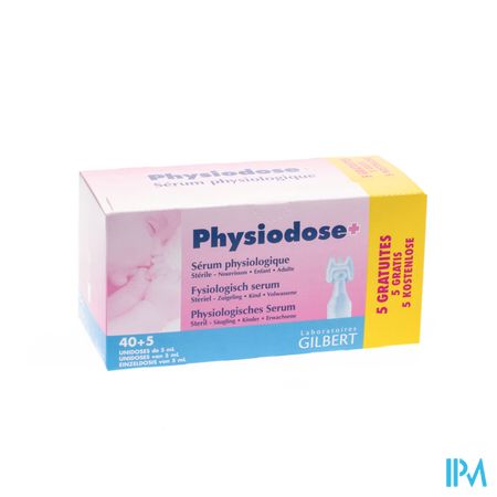 Physiodose Serum Fysio Ud Ster 40x5ml 608099