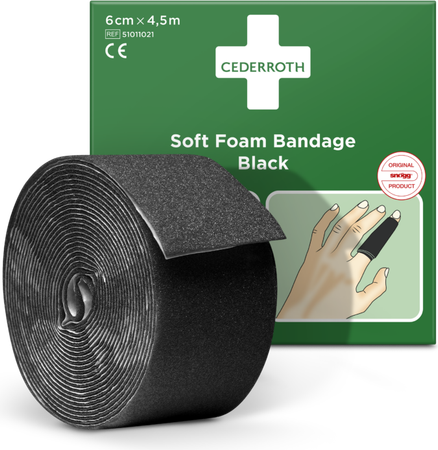 Cederroth Autoadhesive Noir 6cmx4,5m 51011021 2