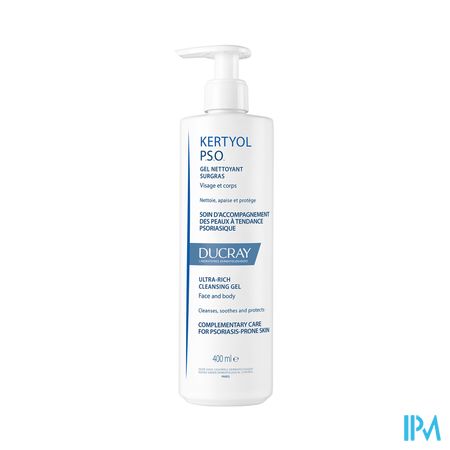 Ducray Kertyol Pso Gel Nettoyant Surgras 400ml