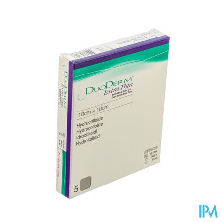 Duoderm Extra Dun Verb Hydro 10cmx10cm 5 H7954