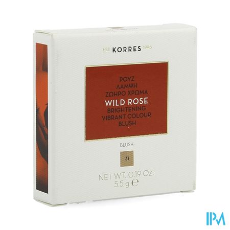 Korres Km Wild Rose Blush 31 Light Bronze 5,5g