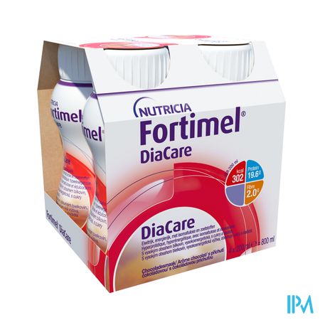 Fortimel DiaCare chocoaldesmaak 4x200ml