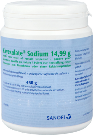 Kayexalate Natrium Pulv 1 X 450g 1