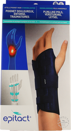 Epitact Attelle Poignet Main Immobilis. Gauche l 1