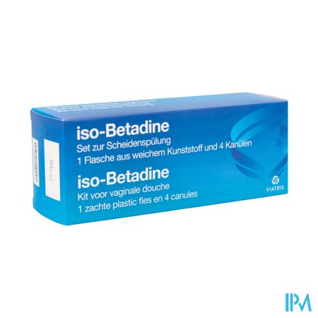 Iso Betadine Kit Vaginale Douche Kanules 4