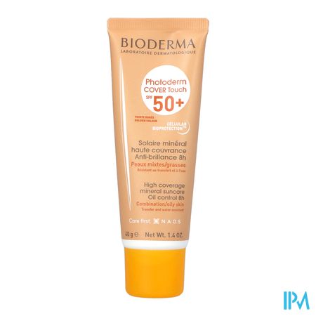 Bioderma Photoderm Cover Touch Goud Spf50+ Tb 40g 2
