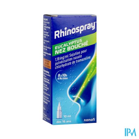 Rhinospray+eucal.nez Bouche 1,18mg/ml Spr Nas.10ml