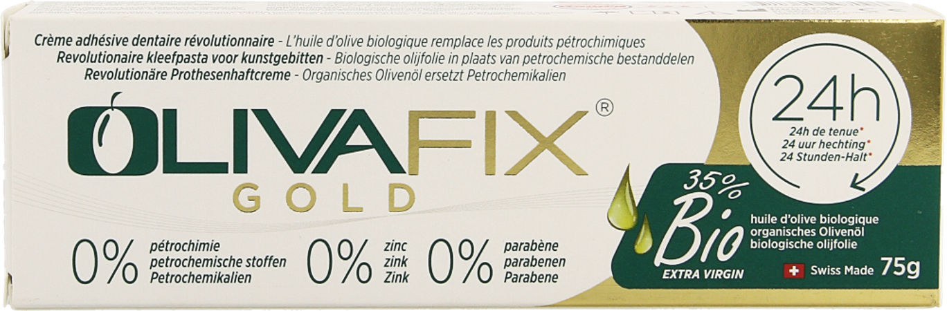 Olivafix Hechtcreme Kunstgebit Tube 75g 3