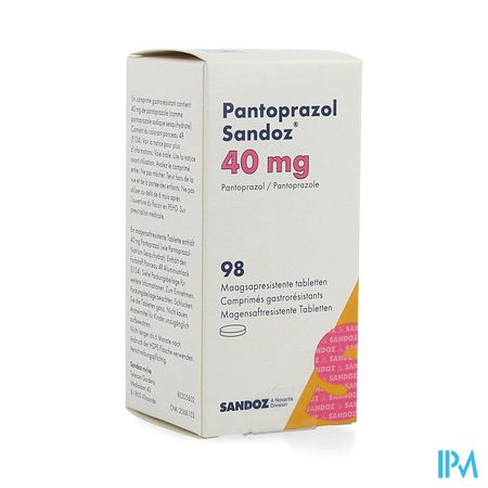 Pantoprazol 40mg Sandoz Gastro Resist.comp 98 Hdpe