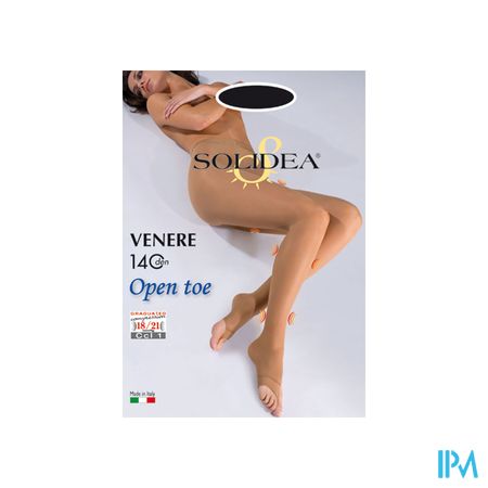 Solidea Venere 140 Open Toe Nero 4-l