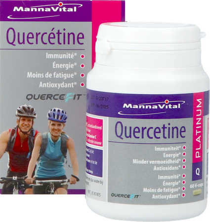 Mannavital Quercetine Platinum V-caps 60 9