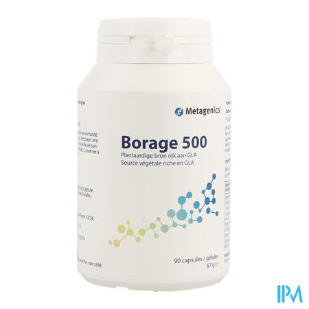 Borage 500 Pot Comp 90 19751 Metagenics 2