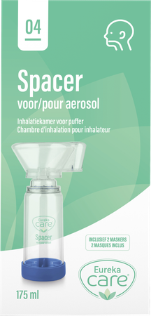 Chamber Spacer Mr Aerosol Masque Enfant - Adult 1