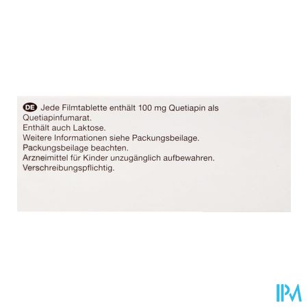 Quetiapine Viatris 100mg Comp Pell 100 5