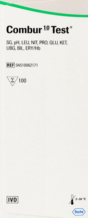 Combur 10 Test Strips 100 04510062171 3