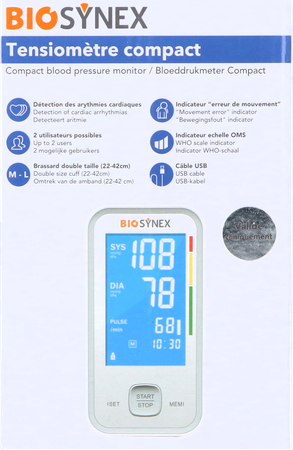 Biosynex Tensiometre Brassard Compact 2