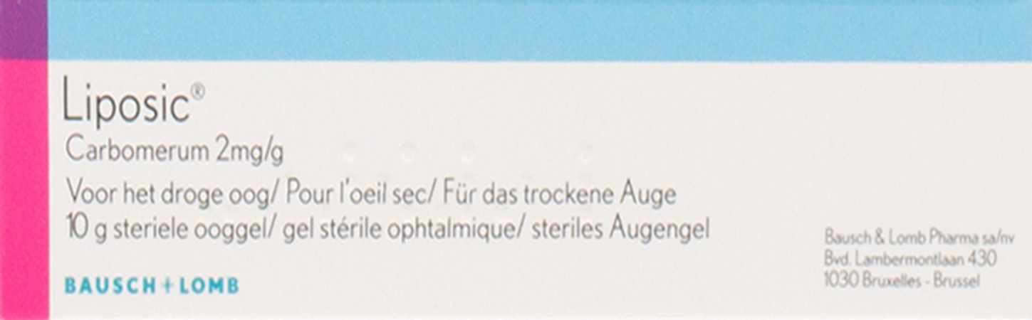 Liposic Ooggel 10g 1