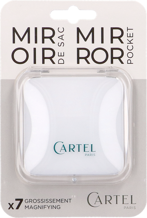 Zakspiegel Vierkant Wit - 8.5 Cm - X7 (azie) 1
