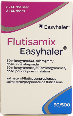 Flutisamix Easyhaler 50mcg/500mcg Dosis 2 X 60 1