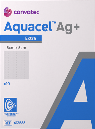 Aquacel Ag+ Extra 5 X 5cm 10 413566 3