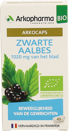 Arkocaps Zwarte Aalbes Bio Caps 45 Nf 6