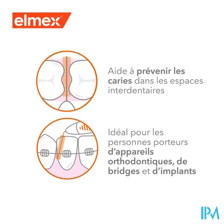 Elmex Set Interdentale Borsteltjes Iso 2 0,9mm 8 4