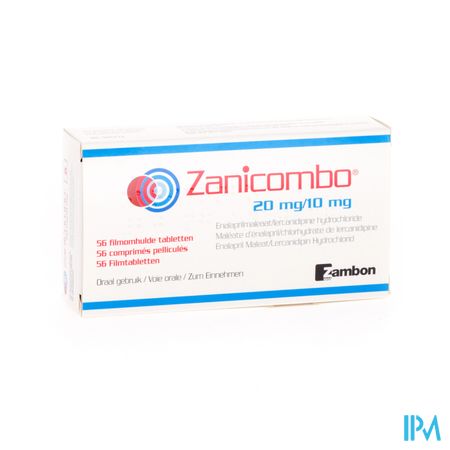 Zanicombo 20mg/10mg Comp Pell 56