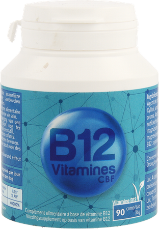 Vitamine B12 Cbf Zuigtabl 90 1