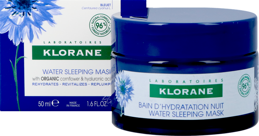 Klorane Gezicht Korenbloem Nacht Hydra Bad 50ml 5