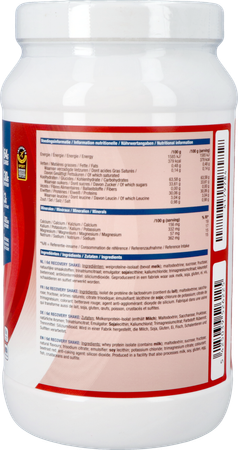 6d Sixd Recovery Shake Strawberry 1kg Nf 6