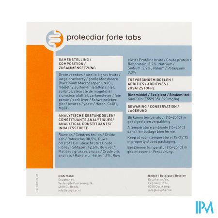 Protecdiar Forte Chien Comp 96 2