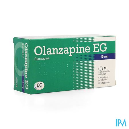 Olanzapine EG 10 Mg Filmomh Tabl 28 X 10,0 Mg