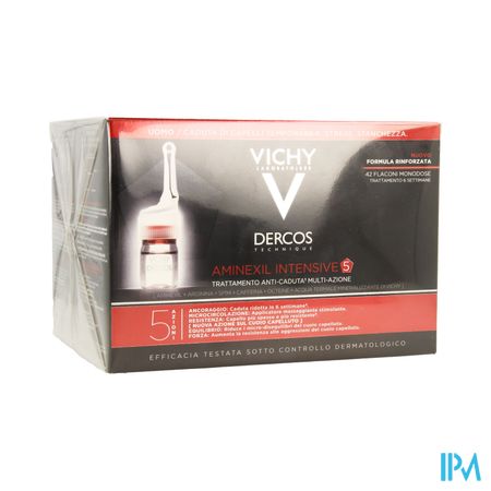 Vichy Dercos Aminexil Clinical 5 Men Amp 42x6ml