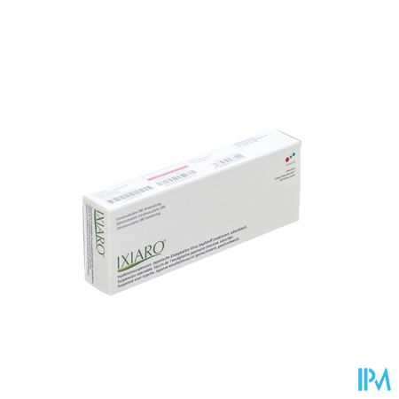 Ixiaro Susp Pour Injection Ser Prerempl 1x0,5ml