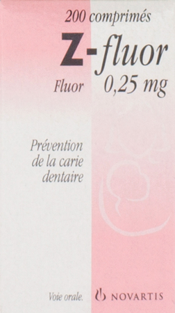 Z Fluor Tabl 200 X 0,25mg 2