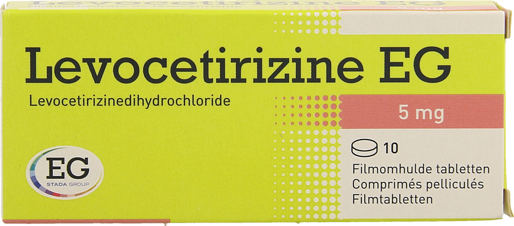 Levocetirizine EG 5 Mg Filmomh Tabl 10 1