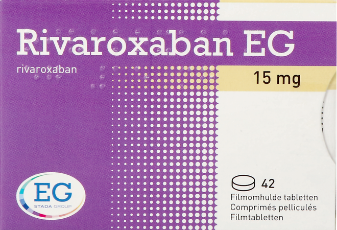 Rivaroxaban EG 15Mg Filmomh Tabl 42 2