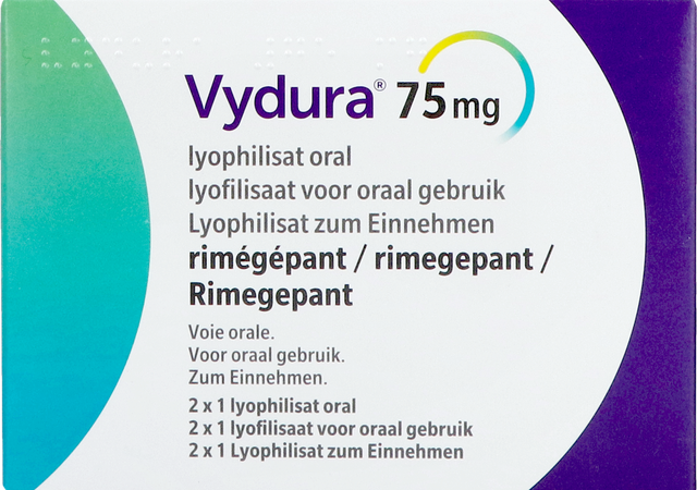 Vydura 75mg Lyophilisaat Oraal Fl 2x1 1